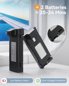 Foldable Mini Drone with Camera, FERIETELF