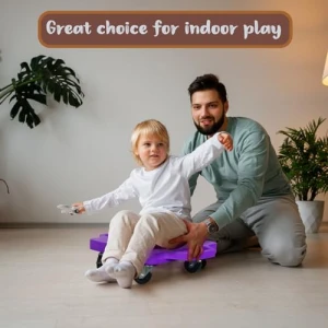 Plastic Scooter Boards with Handles for Kids, romrex