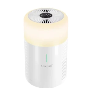 HEPA Air Purifier with Desk Lamp