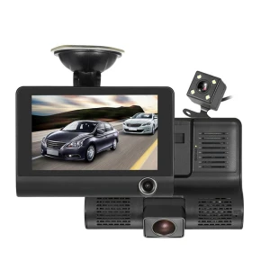 Automotive DVR with Three Lenses — Dash Cam, Jessica Miya