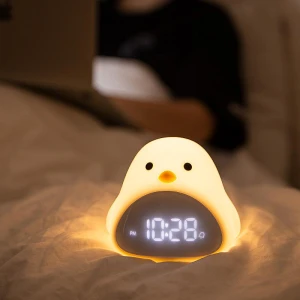 Bird Night Light Alarm Clock, Binchi Lighting Appliances