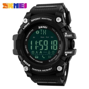 Bluetooth Sports Waterproof Electronic Smart Watch — Smart Watch, Skmei