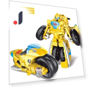 Deformation Robot Car Model Toy — Educational, Four season household daily use