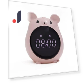 Kawaii Digital Alarm Clock — Alarms & Clocks, Binchi Lighting Appliances