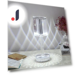 Portable Crystal Table Lamp — Lamps & Shades, Binchi Lighting Appliances