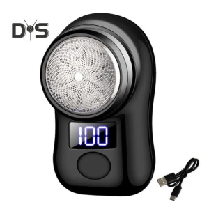 Portable Electric Shaver with LED Battery Display, Enjoy Smart Home