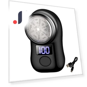 Portable Electric Shaver with LED Battery Display — Nose & Ear Trimmers, Enjoy Smart Home