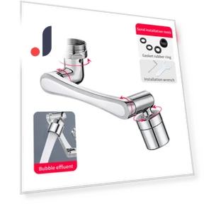 Robotic Handle Faucet Extender — Sink Faucets & Parts, Refreshing Home