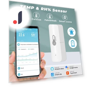 Smart Humidity and Temperature Sensor — Home Climate Control, Refreshing Home
