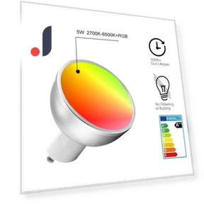 Smart LED Bulbs GU10 WiFi RGBW — LED, VIGO