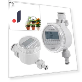 Solar Digital LCD Display Automatic Watering Timer — Controllers, YuHeng 01