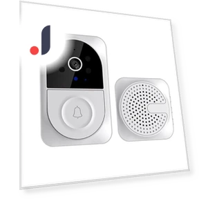 Wi-Fi Doorbell Camera — Smart Home Security, Factory Discount Outlet