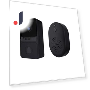 WIFI Doorbell with Night Vision Security Camera — Smart Home Security, Factory Discount Outlet
