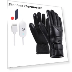Winter Gloves with Electric Heating — Gloves, TIME IS LIFE