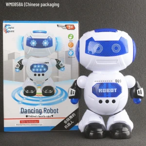 Dancing Robot Toy with Music and Lights, WoW Area