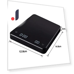 Digital Coffee Scale with Timer — Weight Management Tools, Super shoes Mall