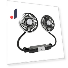 Dual Head Car Fan with LED Light — Radiator Fan Motors, 888 Auto Parts Town