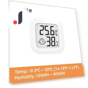 LCD Digital Thermometer Hygrometer — Home Climate Control, Technology Convenience