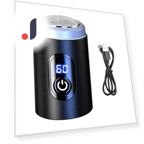 Mini Electric Shaver with Digital Display — Nose & Ear Trimmers, Enjoy Smart Home