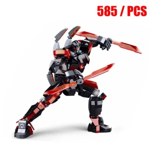 Pacific Rim Hunter Robot Mecha Warrior Building Blocks, Binchi Fitness