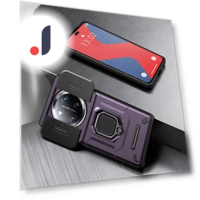 Shockproof Case with Camera Lens Protection Ring and Phone Stand — Phone Accessories, KEYSION