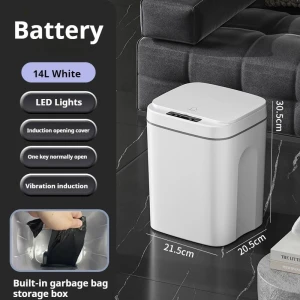 Smart Trash Can for Bathroom — Smart Trash Can, Refreshing Home