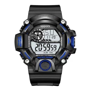 Waterproof Multifunctional Glow Sport Watch, AI Supermarket