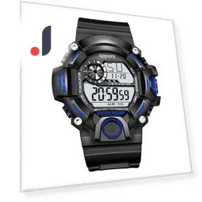 Waterproof Multifunctional Glow Sport Watch — Active Timepieces, AI Supermarket