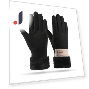 Winter Velvet Touchscreen Gloves — Gloves, TYU01