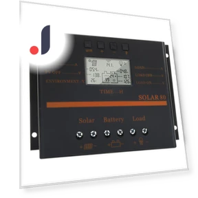 Automatic 80A PWM Solar Charge Controller — Power Management, Koogeelife