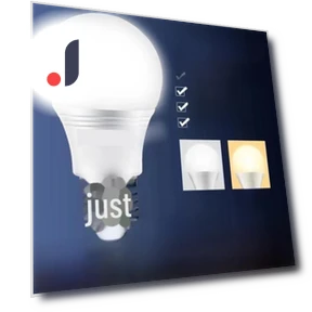 Colorful RGB Light Bulb — LED, AI Supermarket