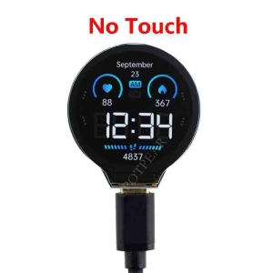 Development Board with Round Touch Screen, ElectroCN