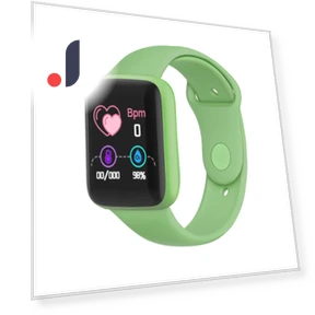 Digital Smartwatch with Heart Rate Monitor — Wearable Accessories, Vogue