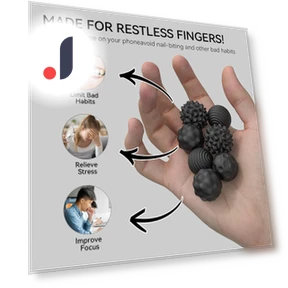 Silicone Magnetic Decompression Ball — Baby Balls & Playtime Essentials, Yoling