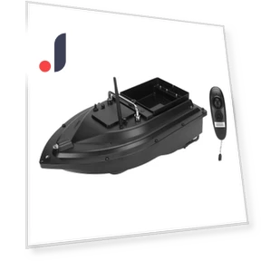 Smart Radio-Controlled Fishing Bait Boat with LED Lighting — GPS Accessories, OutsideWorld