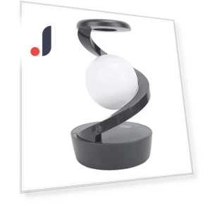 Wireless Charger Night Light Smart Control Rotating Floating RGB Color Changing Desk Lamp — Night Lights, DIYelecs