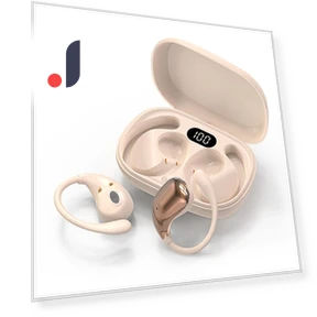 Bluetooth Headphones with LED Display — Over-Ear Headphones, Meiteai-Electronics