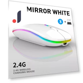 Dual Mode Bluetooth Mouse with Charging — Mouse Pads, Faylisvow