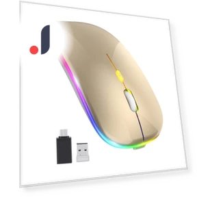 LED Wireless Mouse — Mouse Pads, Xingben Two
