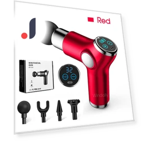 Massage Gun with LCD Display and Touch Screen — Back Relief Solutions, Dongfang HOME D
