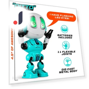Mini Smart Talking Robot Toy — Interactive Animal Companions, Global Toy