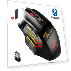 Rechargeable Wireless Bluetooth Gaming Mouse — Mouse Pads, Essager Electronic