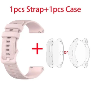 Silicone Watch Band with Case — Smart Watch, Guangruida Women Products