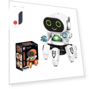 Six-Fingered Walking Octopus Robot Toy — Interactive Figures & Robots, LYB Rainbow