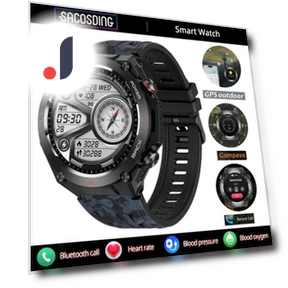 Smart Watch with GPS and Compass — Smartwatches, SACOSDING