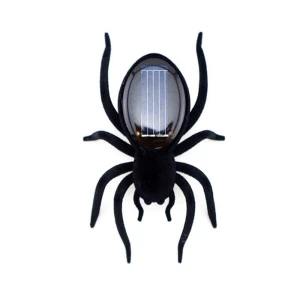 Solar-Powered Spider Robot Educational Toy, Ice Beauty