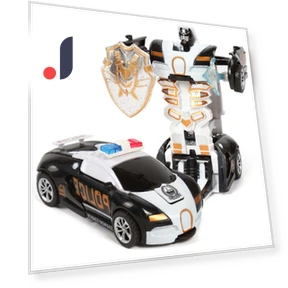 Transforming Robot Car Toy — Interactive Figures & Robots, Temperament