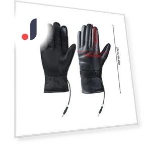 Waterproof Heated Motorcycle Gloves with Touchscreen — Gloves, Freedom Outdoors