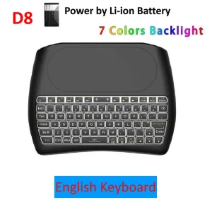 Wireless Mini Keyboard with Air Mouse — Bluetooth Keyboard, Happy Super Creative