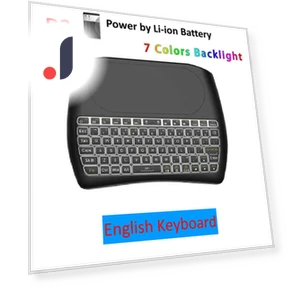 Wireless Mini Keyboard with Air Mouse — Keyboards, Happy Super Creative